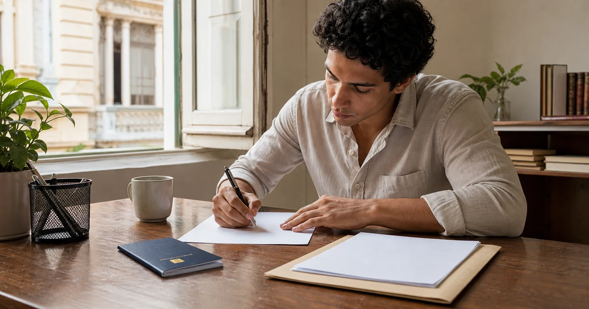 Dominican visa application letter template for applicants in Cuba