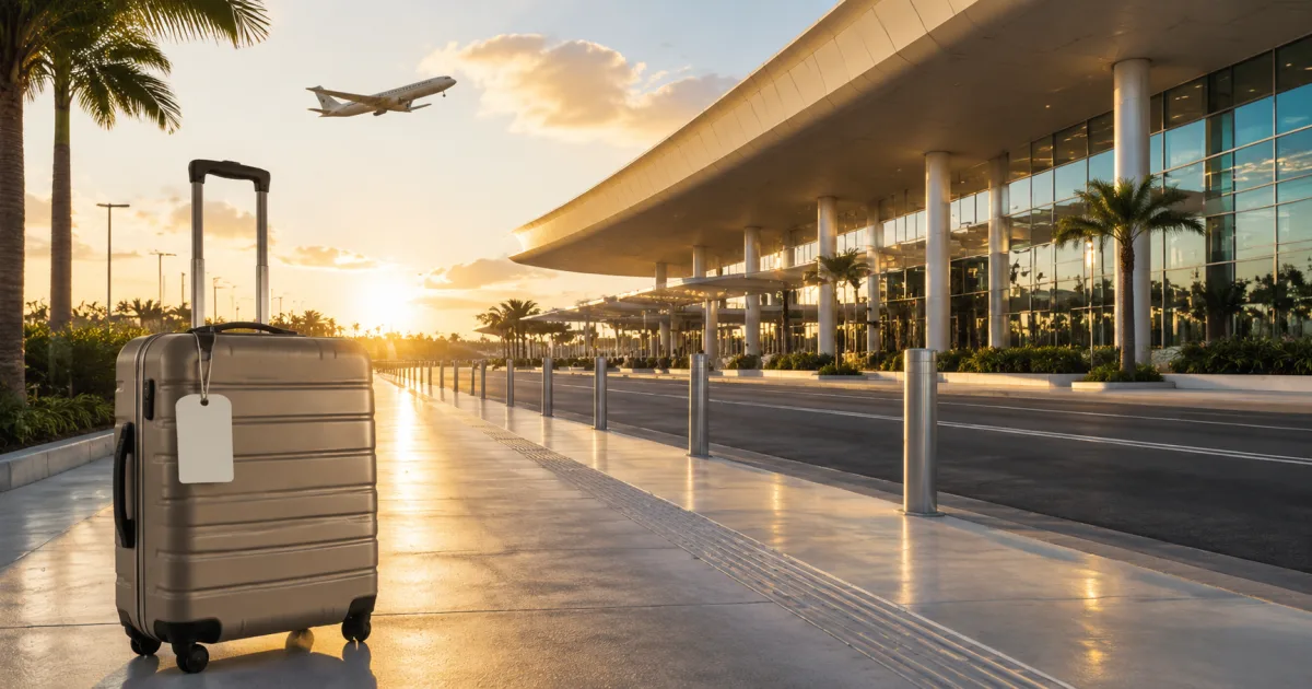 PBI cambia a DJT: guía para viajar desde el 18 de agosto